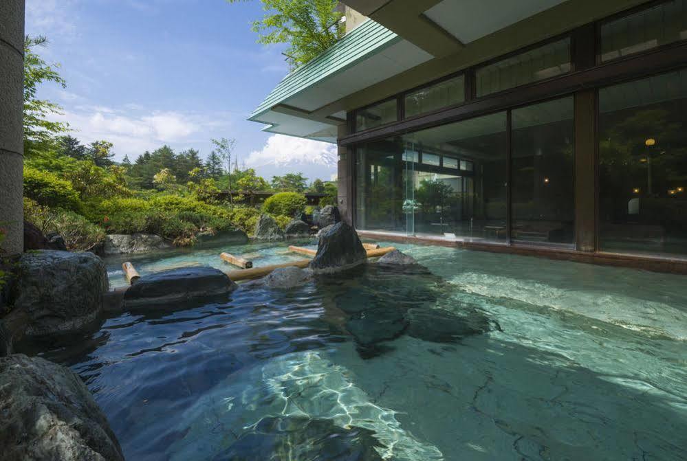 Fujisan Onsen Bessho Sasa Hotel Fujiyoshida Exterior foto